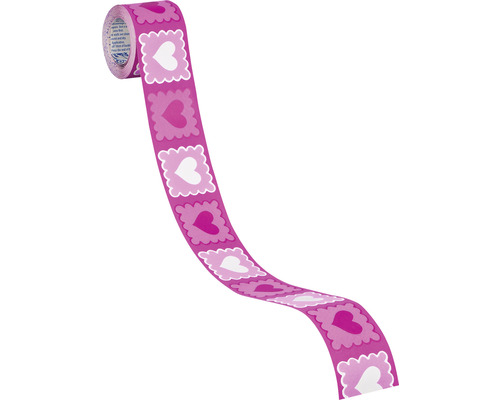 Decoratieve tape met hartjesmotief