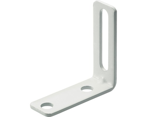 HETTICH Hoekverbinder verstelbaar, staal wit, 55 x 55 x 20 mm, 25 stuks