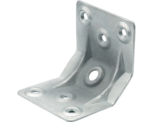 HETTICH Tafelpootverbinding 50 x 50 x 35 mm, 25 stuks Metalen hoekverbinder met bevestigingsgaten