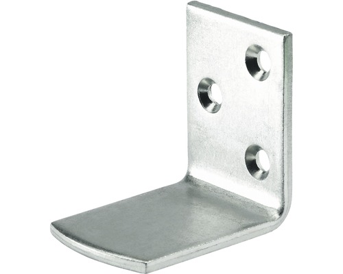 HETTICH Bedframehoek, verzinkt, 25 stuks Metalen hoekverbinding met bevestigingsgaten