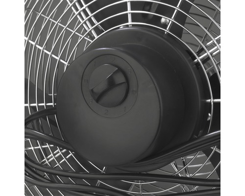 Gedetailleerde opname van een ventilator met snelheidsregelaar