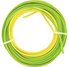 Ring van groen-gele aardingskabel