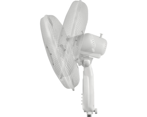 Witte staande ventilator