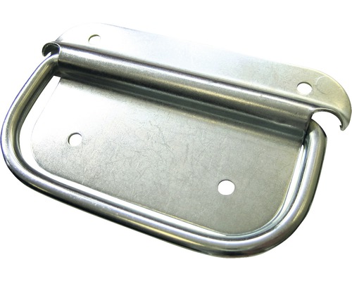 HETTICH Kistgreep staal verzinkt, 62 x 97 mm, 10 stuks Metalen kofferhandvat