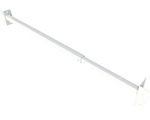 Uittrekbare kledingroedehouder van metaal