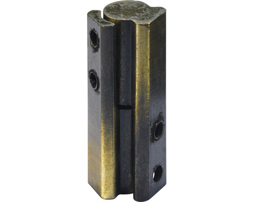 HHETTICH Meubelpaumelle 40 x Ø 10 mm staal gebruineerd, 5 stuks