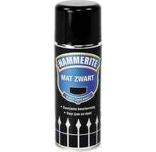HAMMERITE Spuitbus metaallak mat zwart 400 ml-thumb-1