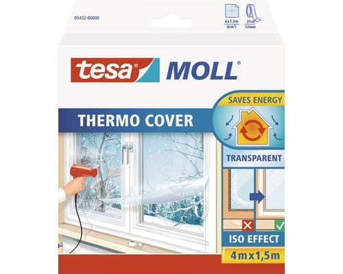 TESA Moll Thermo Cover raamfolie 4x1,5 m