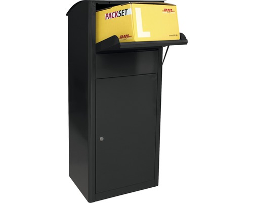 Pakketbrievenbus met pakket
