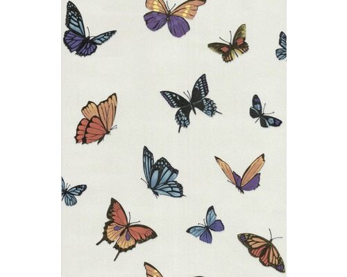 Behang met vlinderpatroon
