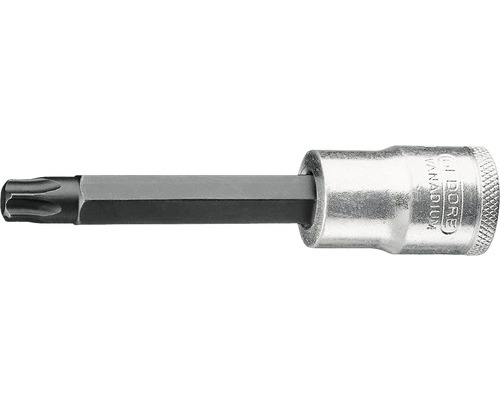 GEDORE Dopsleutel-schroevendraaier 1/2" t.b.v. inwendige Torx schroeven lang ITX 19 L T50-100 GEDORE Dopsleutel-schroevendraaier 1/2" t.b.v. inwendige Torx schroeven lang ITX 19 L T50-100