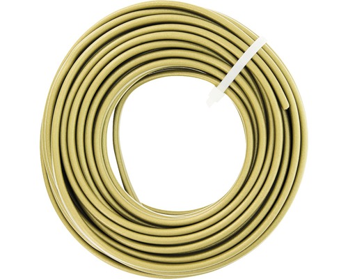 Huishoudkabel plat 2x0,75 mm² goud 10 m