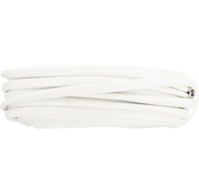 Witte dubbele draad per meter