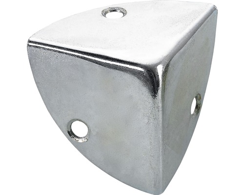 HETTICH Kisthoek, staal verzinkt, 45 x 45 x 45 mm, 25 stuks Hoekstuk met gaten voor bevestiging
