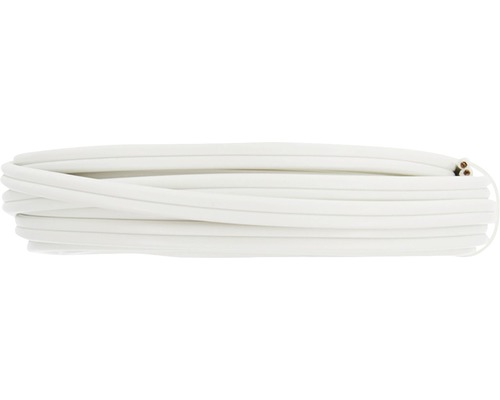 Witte mantelbuis als ring