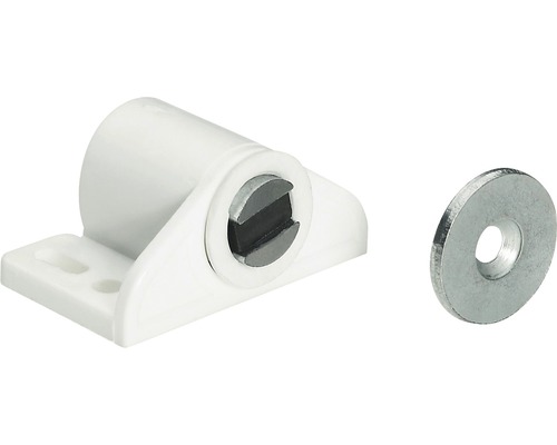HETTICH Magneetsluiting wit (max. 2 kg), 5 stuks Deursluiting met magneet en tegenstuk