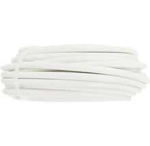 Witte verwarmingskabel opgerold