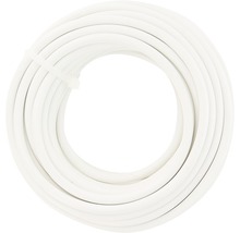 Witte kunststof buis op rol