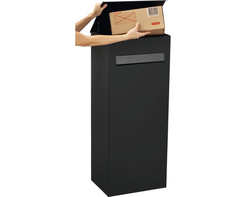 Brievenbus met pakketvak voor pakketbezorging