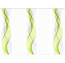 Decoratief rolscherm met golfpatroon