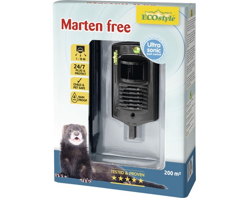 ECOstyle Martervrij in doos, ultrasone ongediertebestrijding