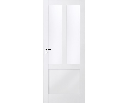 PERTURA Binnendeur retro 302 opdek rechts wit gegrond 83 x 201,5 cm