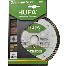 HUFA diamantzaagblad met een diameter van 125 millimeter