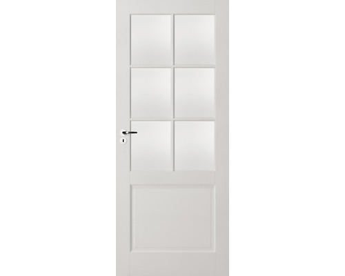 PERTURA Binnendeur 206 opdek links wit gegrond 83x201,5 cm