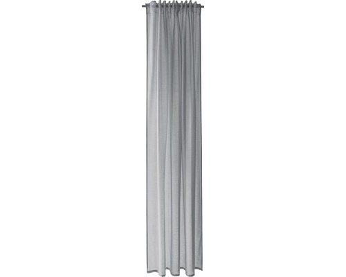 HOMING Gordijn met plooiband grijs 140x245 cm HOMING Gordijn met plooiband grijs 140x245 cm