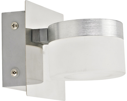 Wandlamp van metaal met cilindrische lampenkap