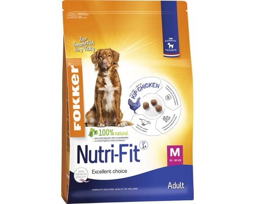 FOKKER hondenvoer Nutri-Fit M 2,5 kg