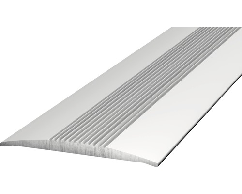 PRINZ Overgangsprofiel 37 mm aluminium zelfklevend zilver 270 cm Aluminium profielstrip met geribbeld oppervlak