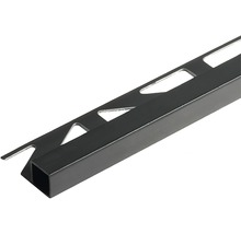 DURAL Vierkant-profiel Squareline DPSP 1133 PVC zwart, lengte 250 cm hoogte 11 mm-thumb-0