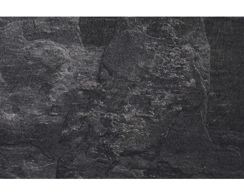 Close-up van een donkere leisteen plaat met natuurlijke textuur