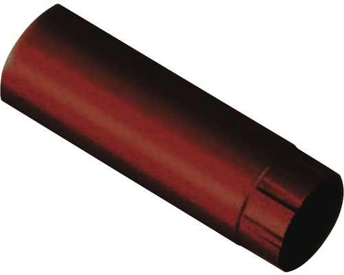 PRECIT Regenpijp staal RAL 8017 chocolade bruin Ø 87 mm, 1000 mm Pijpstuk