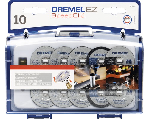 DREMEL EZ SpeedClic snij-accessoireset SC690, 11-delig
