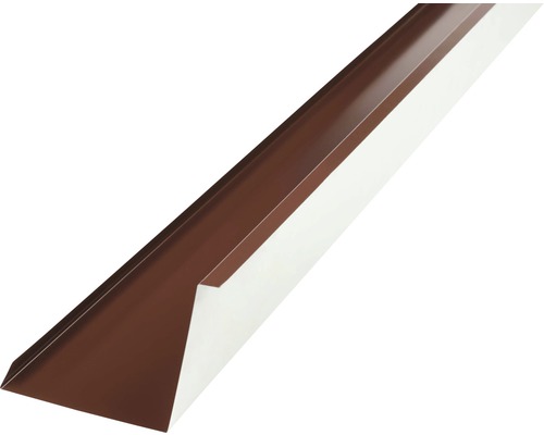 PRECIT Gevelbinnenplaat dakpanplaat, RAL8017 chocoladebruin, 1000x100x115 mm