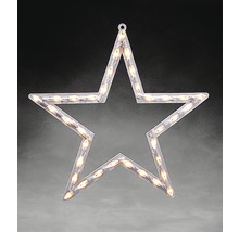 Stervormige kerstverlichting om op te hangen