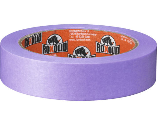 Paarse schilderstape rol