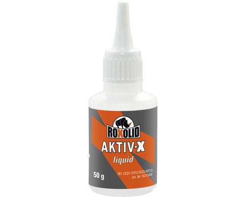 Fles Roxolid Aktiv-X vloeibare lijm 50 gram
