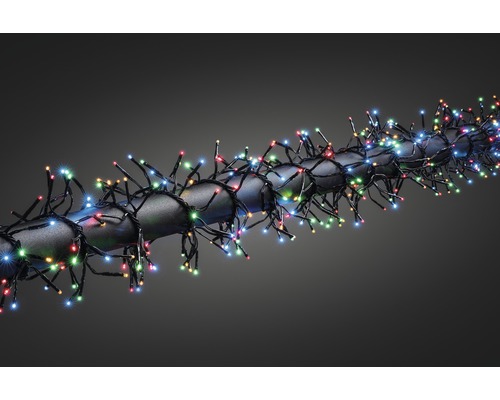 KONSTSMIDE Kerstverlichting LED micro clusterverlichting 768 lampjes gekleurd 5,80 m Slingers met meerkleurige ledverlichting