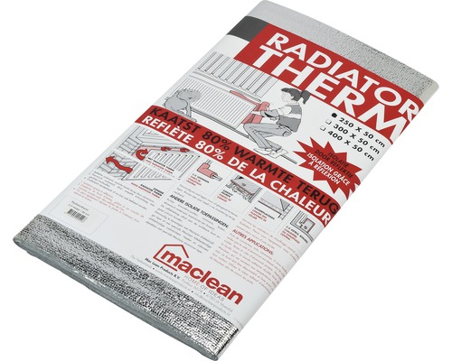 Radiator thermische isolatie voor warmtereflectie