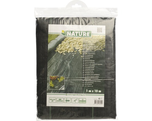 Nature Worteldoek 1 m x 10 m in verpakking