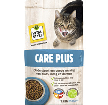 Vital Style Care Plus kattenvoer met kip, vis en rund in verpakking van 1,5 kilogram