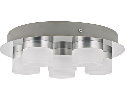 Plafondlamp met zes lampen