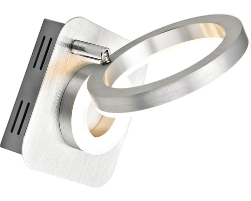 Wandlamp met twee metalen ringen