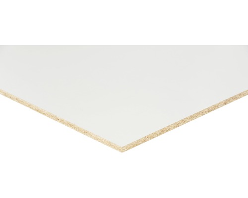 Spaanplaat, 2 zijdig gelamineerd 2500x1250x18 mm Wit Decoratieve spaanplaat met coating