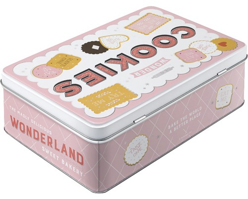Koekjestrommel met koekjesmotief