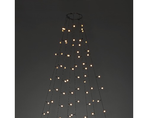 Kerstboom lichtsnoer met ledlampjes.