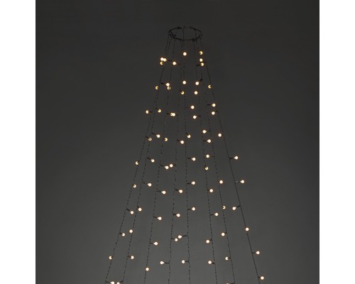 KONSTSMIDE Kerstverlichting LED boommantel met ring 560 lampjes extra warmwit 5,6 m Decoratieve lichtslinger in de vorm van een kerstboom